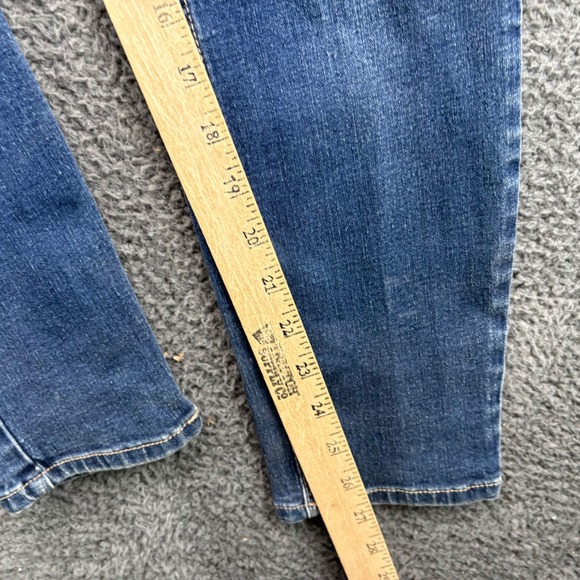 For The Republic Denim Skinny Jeans Medium Wash Blue Womens Size 6/27 Stretch - Picture 5 of 8